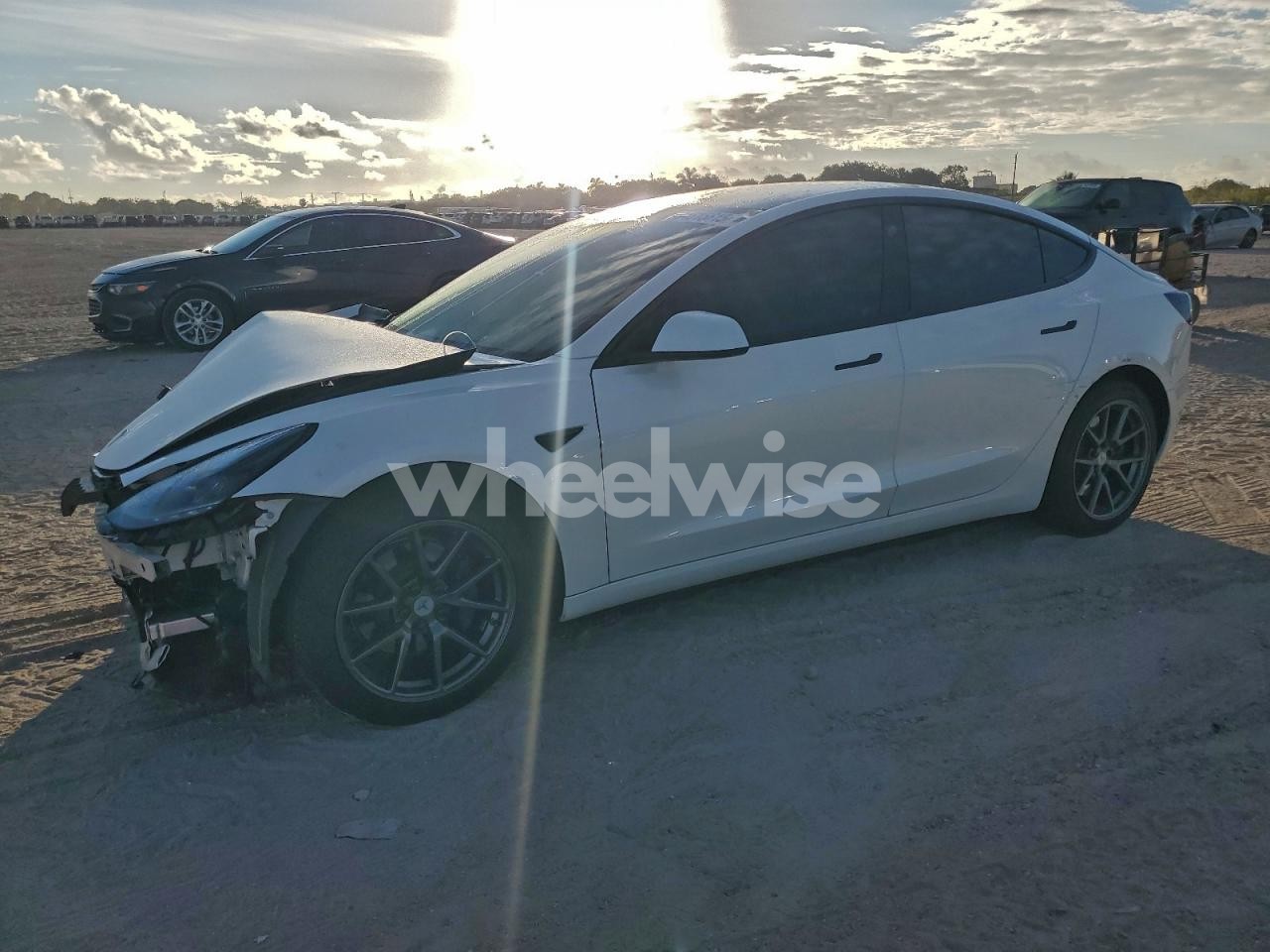 2021 TESLA MODEL 3 (VIN 5YJ3E1EB4MF027630) main photo