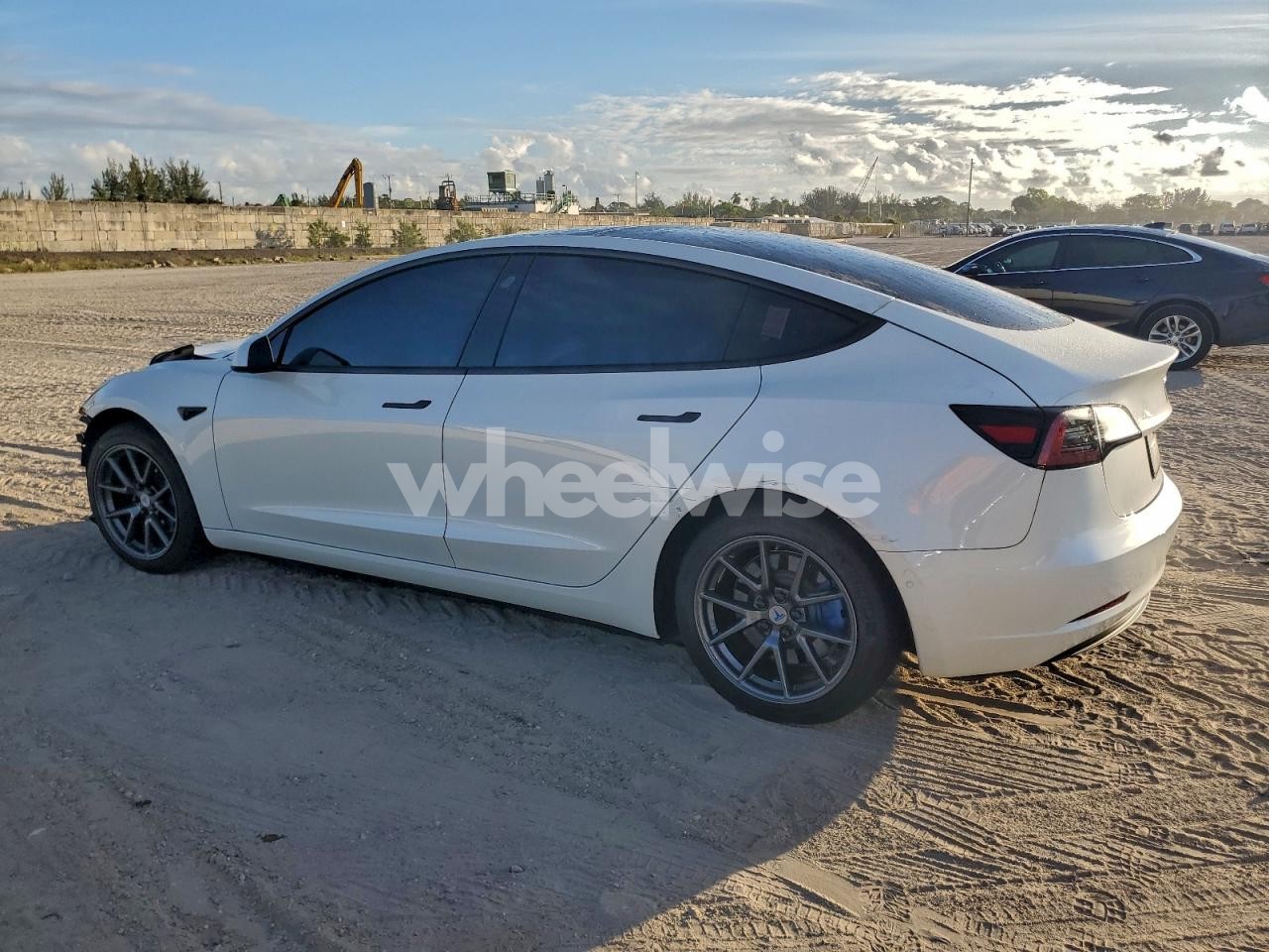 Photo 2 of 2021 TESLA MODEL 3 (VIN 5YJ3E1EB4MF027630)