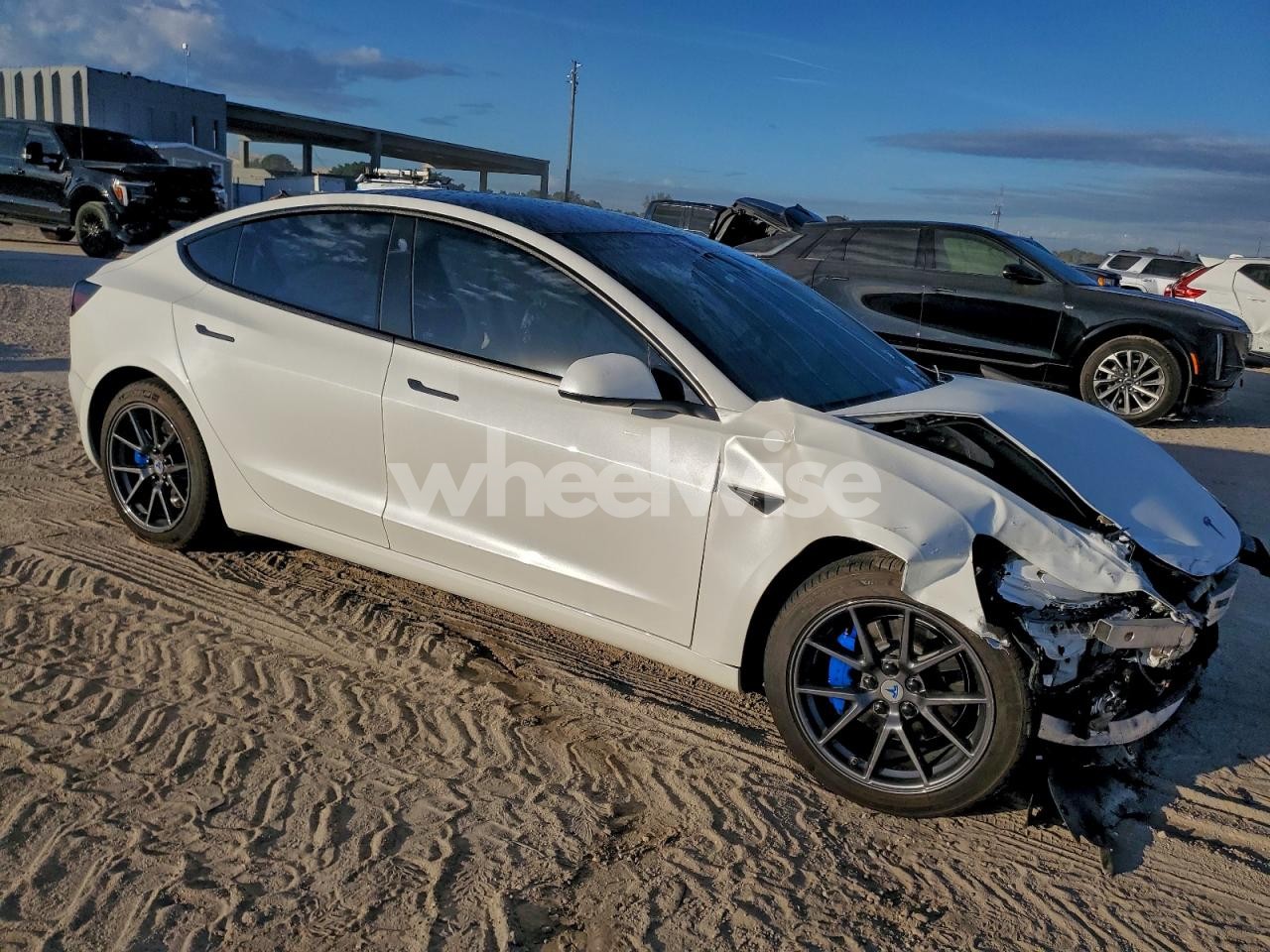 Photo 4 of 2021 TESLA MODEL 3 (VIN 5YJ3E1EB4MF027630)