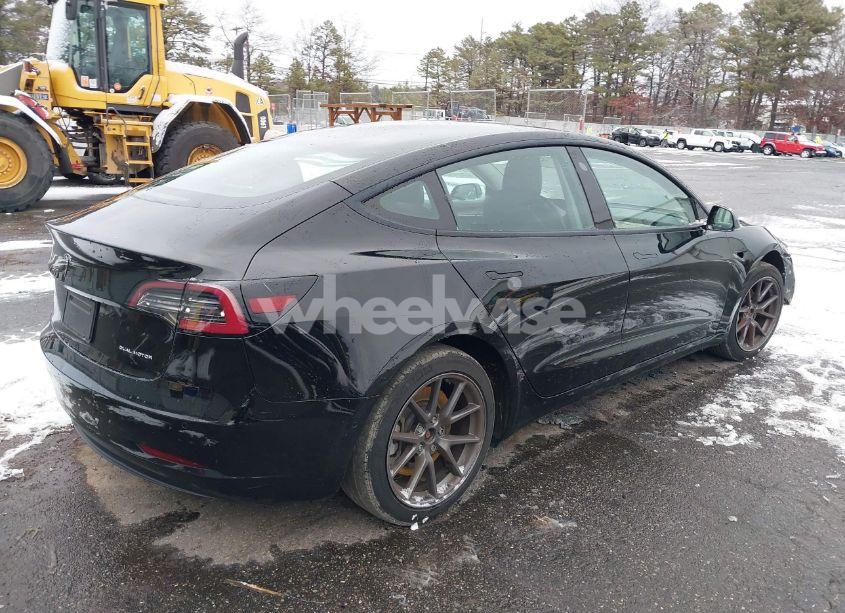 Photo 4 of 2021 Tesla Model 3 LONG RANGE DUAL MOTOR ALL-WHEEL DRIVE (VIN 5YJ3E1EB4MF055511)