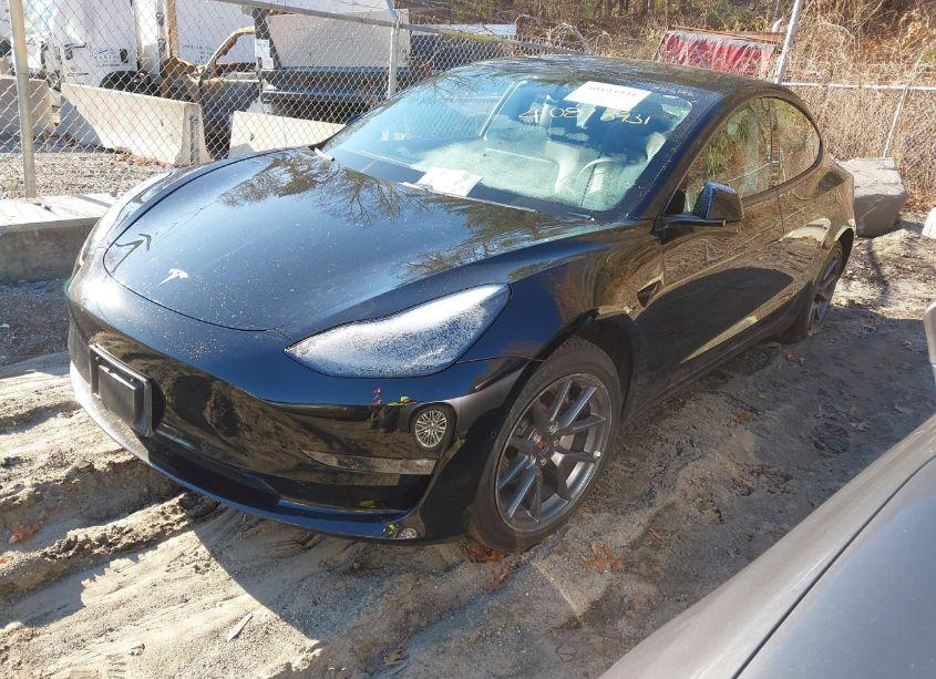 Photo 2 of 2021 Tesla Model 3 LONG RANGE DUAL MOTOR ALL-WHEEL DRIVE (VIN 5YJ3E1EB4MF903192)