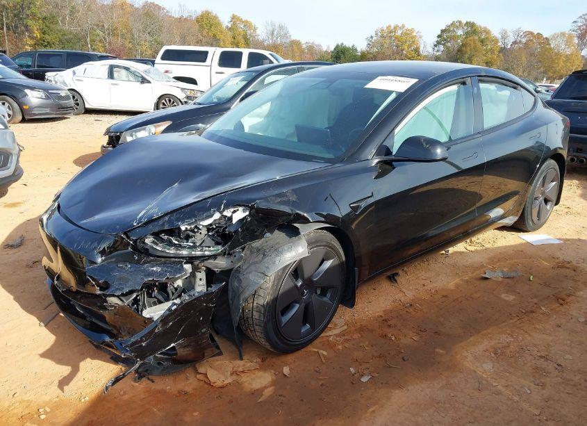 Photo 2 of 2021 Tesla Model 3 LONG RANGE DUAL MOTOR ALL-WHEEL DRIVE (VIN 5YJ3E1EB4MF992178)