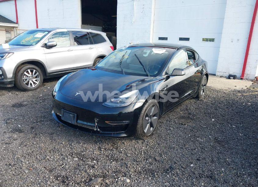 Photo 2 of 2022 Tesla Model 3 LONG RANGE DUAL MOTOR ALL-WHEEL DRIVE (VIN 5YJ3E1EB4NF106457)