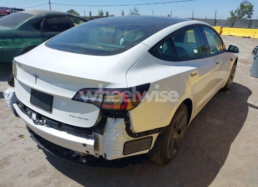 Photo 4 of 2022 Tesla Model 3 LONG RANGE (VIN 5YJ3E1EB4NF169400)