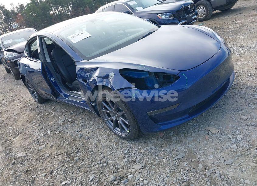 2022 Tesla Model 3 LONG RANGE DUAL MOTOR ALL-WHEEL DRIVE (VIN 5YJ3E1EB4NF197861) main photo