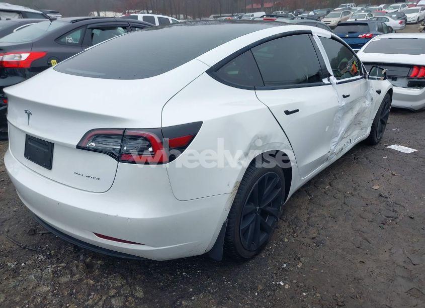 Photo 4 of 2022 Tesla Model 3 LONG RANGE DUAL MOTOR ALL-WHEEL DRIVE (VIN 5YJ3E1EB4NF241647)