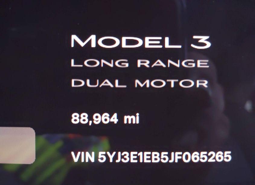Photo 7 of 2018 Tesla Model 3 LONG RANGE/PERFORMANCE (VIN 5YJ3E1EB5JF065265)