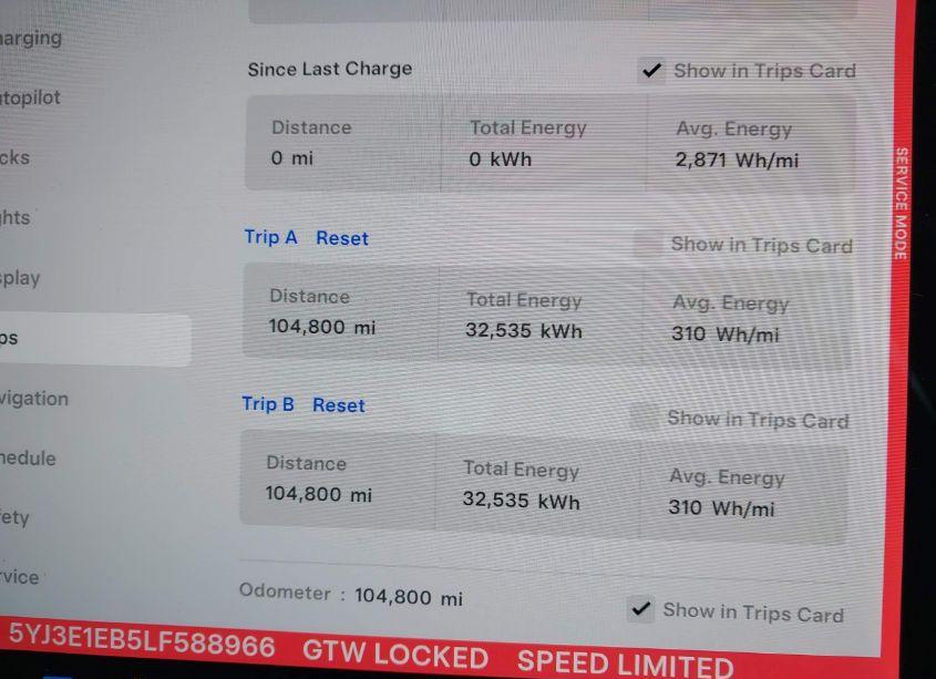 Photo 18 of 2020 Tesla Model 3 LONG RANGE DUAL MOTOR ALL-WHEEL DRIVE (VIN 5YJ3E1EB5LF588966)