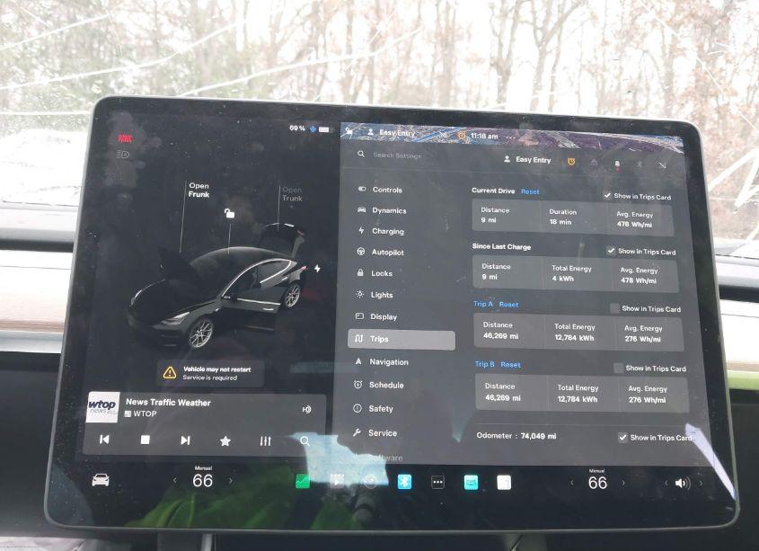 Photo 7 of 2020 Tesla Model 3 LONG RANGE DUAL MOTOR ALL-WHEEL DRIVE (VIN 5YJ3E1EB5LF600145)