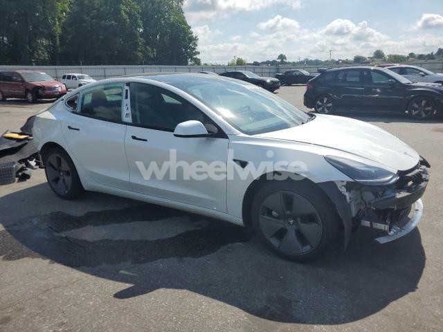 Photo 2 of 2021 TESLA MODEL 3 N/A (VIN 5YJ3E1EB5MF037082)