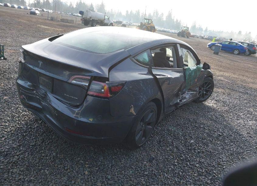 Photo 4 of 2021 Tesla Model 3 LONG RANGE DUAL MOTOR ALL-WHEEL DRIVE (VIN 5YJ3E1EB5MF073306)
