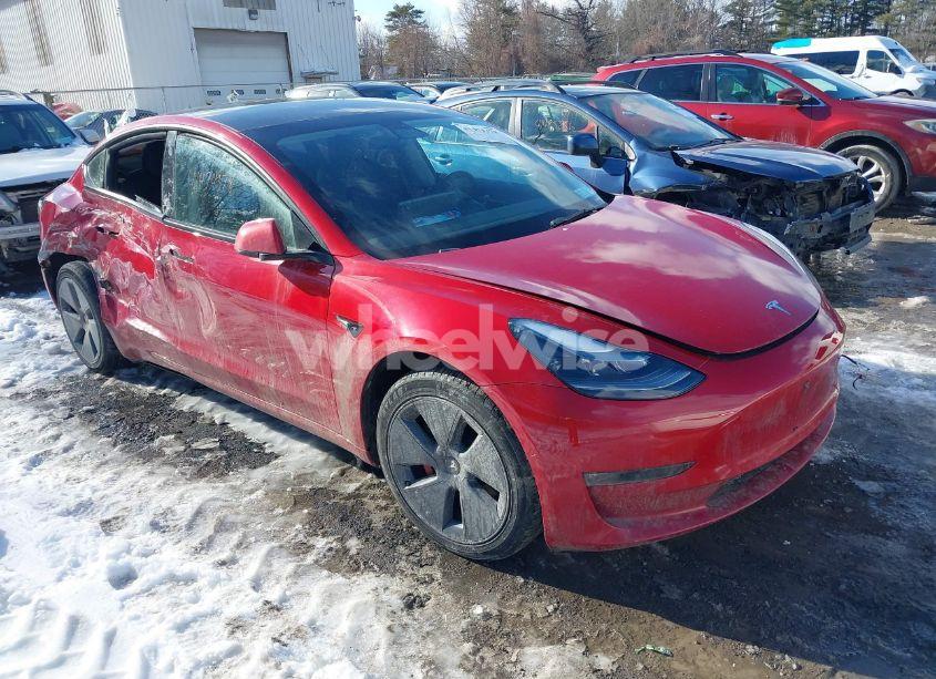 2022 Tesla Model 3 LONG RANGE DUAL MOTOR ALL-WHEEL DRIVE (VIN 5YJ3E1EB5NF178901) main photo