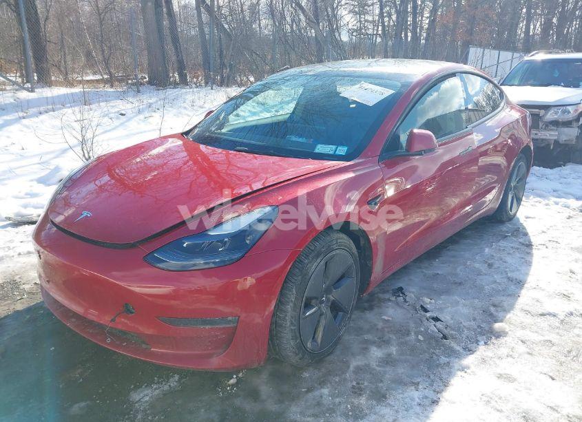 Photo 2 of 2022 Tesla Model 3 LONG RANGE DUAL MOTOR ALL-WHEEL DRIVE (VIN 5YJ3E1EB5NF178901)