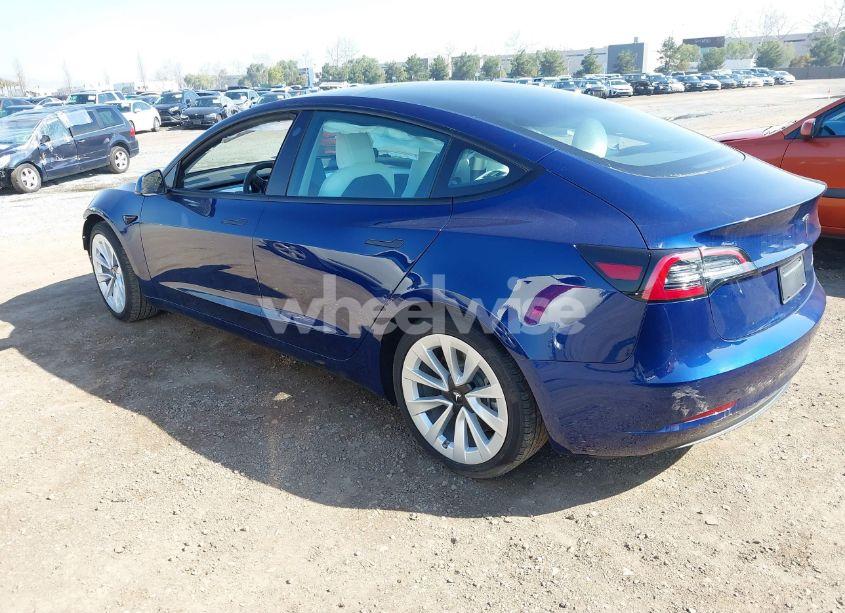 Photo 3 of 2022 Tesla Model 3 LONG RANGE DUAL MOTOR ALL-WHEEL DRIVE (VIN 5YJ3E1EB5NF204705)