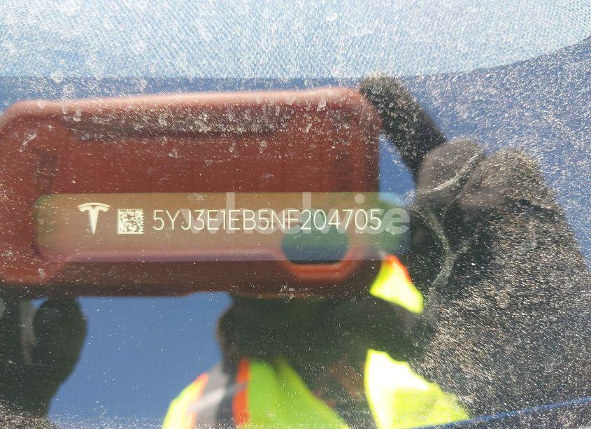 Photo 9 of 2022 Tesla Model 3 LONG RANGE DUAL MOTOR ALL-WHEEL DRIVE (VIN 5YJ3E1EB5NF204705)