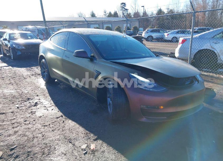 2022 Tesla Model 3 LONG RANGE DUAL MOTOR ALL-WHEEL DRIVE (VIN 5YJ3E1EB5NF275337) main photo