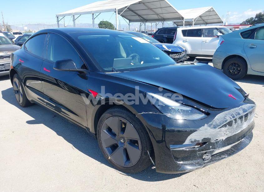 2022 Tesla Model 3 LONG RANGE DUAL MOTOR ALL-WHEEL DRIVE (VIN 5YJ3E1EB5NF319921) main photo