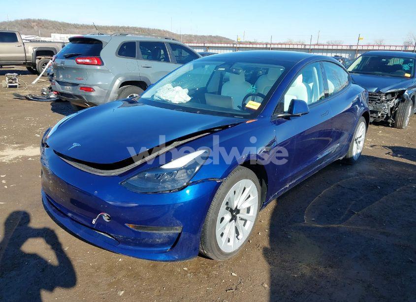 Photo 2 of 2023 Tesla Model 3 LONG RANGE DUAL MOTOR ALL-WHEEL DRIVE (VIN 5YJ3E1EB5PF623706)