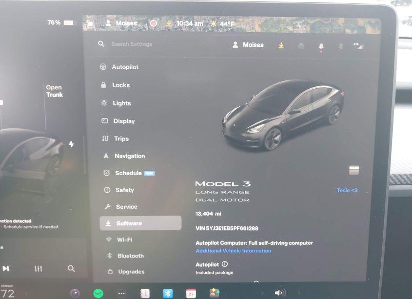 Photo 7 of 2023 Tesla Model 3 LONG RANGE DUAL MOTOR ALL-WHEEL DRIVE (VIN 5YJ3E1EB5PF661288)