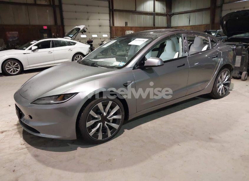 Photo 2 of 2025 Tesla Model 3 LONG RANGE ALL-WHEEL DRIVE (VIN 5YJ3E1EB5SF883600)