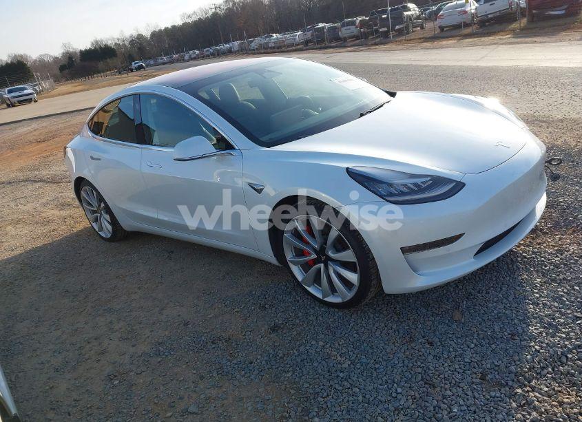 2018 Tesla Model 3 LONG RANGE/PERFORMANCE (VIN 5YJ3E1EB6JF170980) main photo