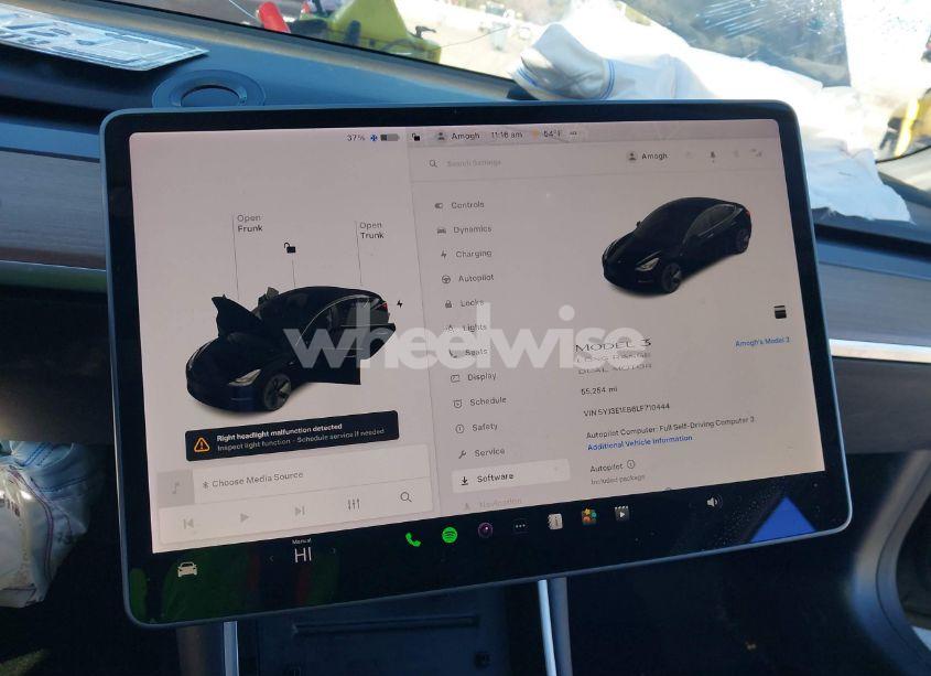 Photo 19 of 2020 Tesla Model 3 LONG RANGE DUAL MOTOR ALL-WHEEL DRIVE (VIN 5YJ3E1EB6LF710444)