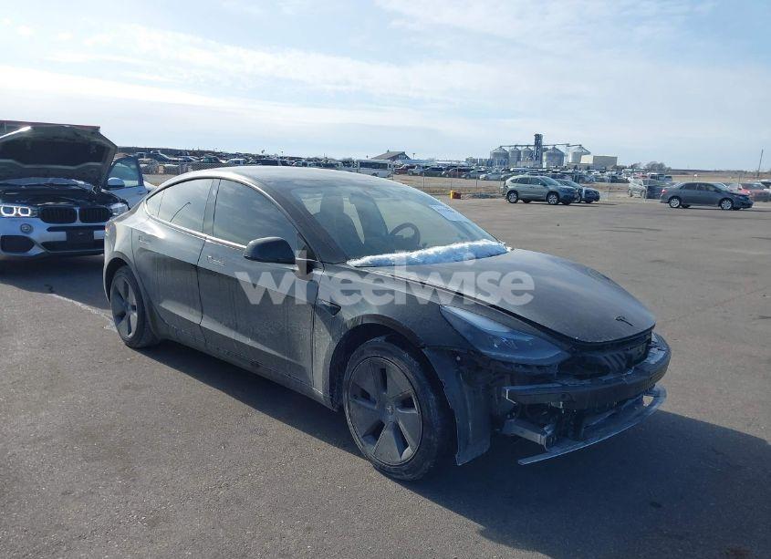 2021 Tesla Model 3 LONG RANGE DUAL MOTOR ALL-WHEEL DRIVE (VIN 5YJ3E1EB6MF050066) main photo