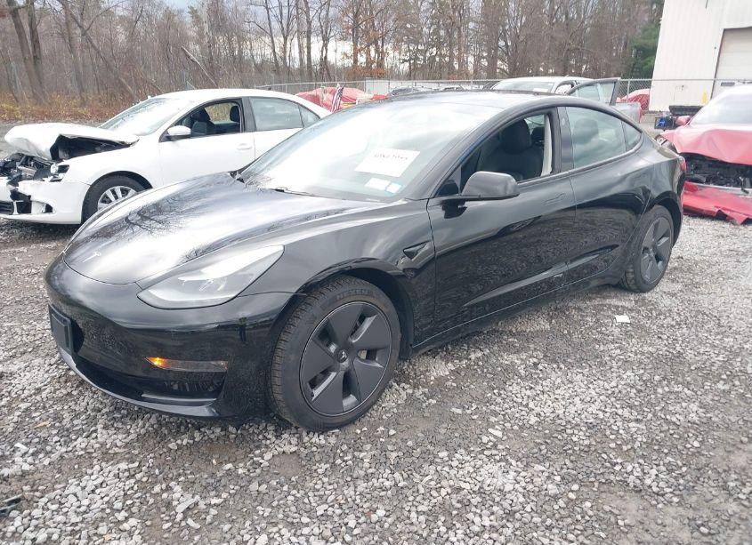 Photo 2 of 2021 Tesla Model 3 LONG RANGE DUAL MOTOR ALL-WHEEL DRIVE (VIN 5YJ3E1EB6MF055901)