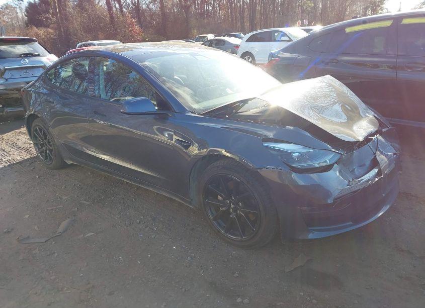 2021 Tesla Model 3 LONG RANGE DUAL MOTOR ALL-WHEEL DRIVE (VIN 5YJ3E1EB6MF978833) main photo