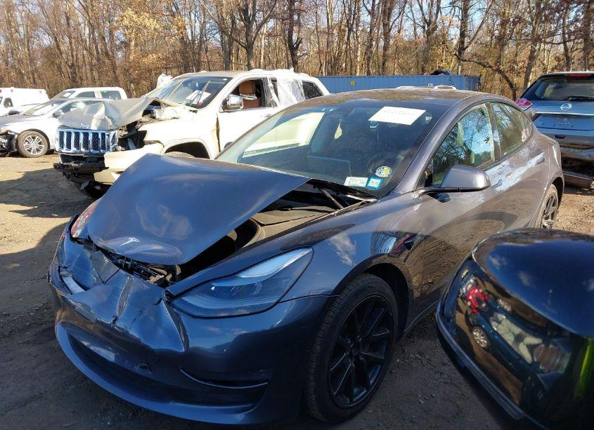 Photo 2 of 2021 Tesla Model 3 LONG RANGE DUAL MOTOR ALL-WHEEL DRIVE (VIN 5YJ3E1EB6MF978833)