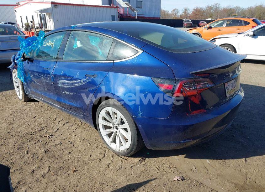 Photo 3 of 2021 Tesla Model 3 LONG RANGE DUAL MOTOR ALL-WHEEL DRIVE (VIN 5YJ3E1EB6MF980744)