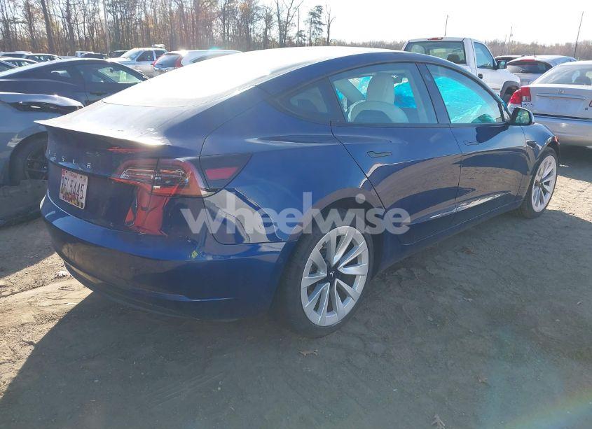 Photo 4 of 2021 Tesla Model 3 LONG RANGE DUAL MOTOR ALL-WHEEL DRIVE (VIN 5YJ3E1EB6MF980744)