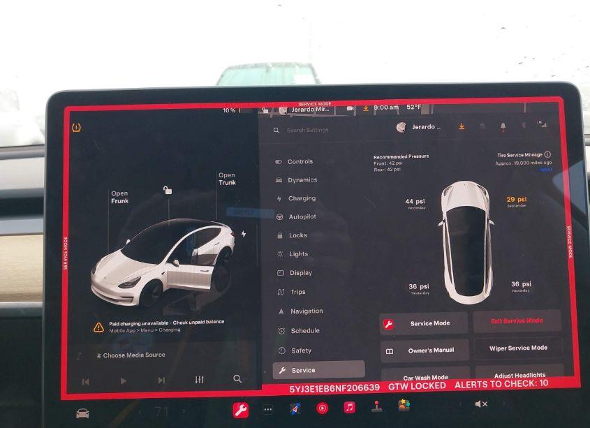 Photo 7 of 2022 Tesla Model 3 LONG RANGE DUAL MOTOR ALL-WHEEL DRIVE (VIN 5YJ3E1EB6NF206639)
