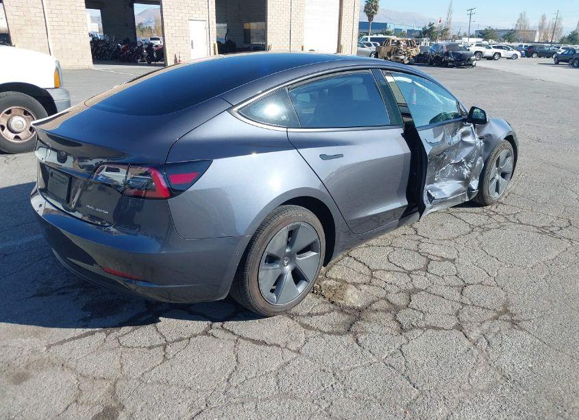 Photo 4 of 2022 Tesla Model 3 LONG RANGE DUAL MOTOR ALL-WHEEL DRIVE (VIN 5YJ3E1EB6NF240418)