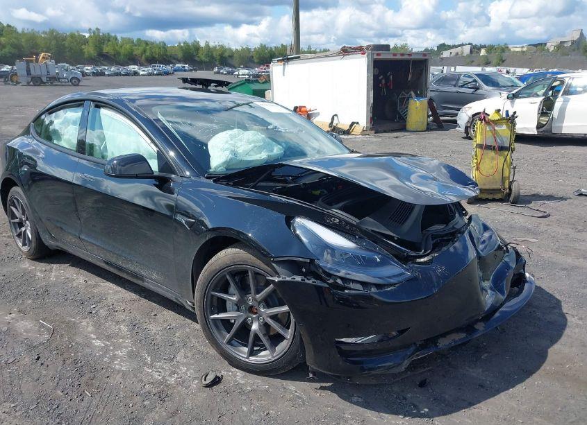 2022 Tesla Model 3 LONG RANGE DUAL MOTOR ALL-WHEEL DRIVE (VIN 5YJ3E1EB6NF249880) main photo
