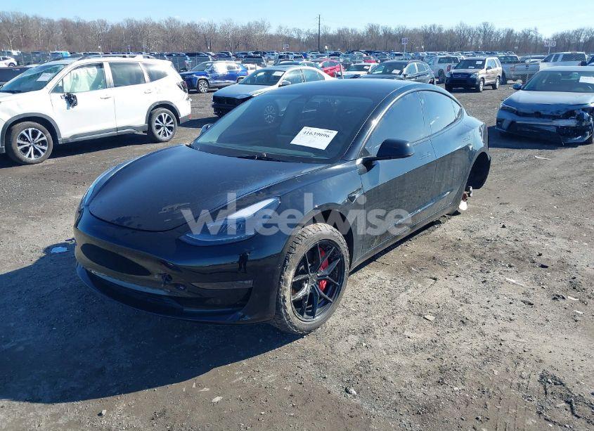 Photo 2 of 2022 Tesla Model 3 LONG RANGE DUAL MOTOR ALL-WHEEL DRIVE (VIN 5YJ3E1EB6NF271314)