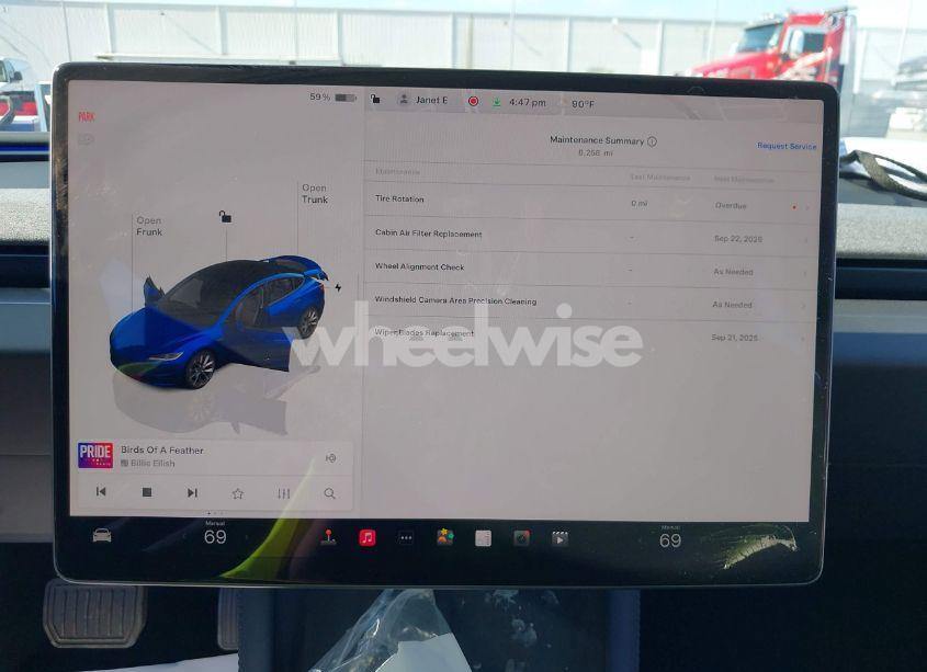 Photo 7 of 2024 Tesla Model 3 LONG RANGE DUAL MOTOR ALL-WHEEL DRIVE (VIN 5YJ3E1EB6RF800587)