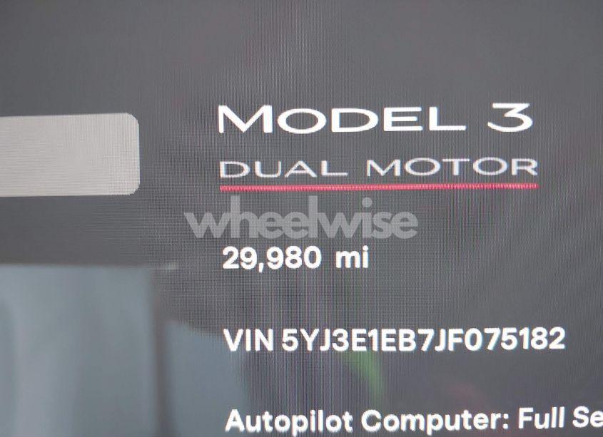 Photo 14 of 2018 Tesla Model 3 LONG RANGE/PERFORMANCE (VIN 5YJ3E1EB7JF075182)
