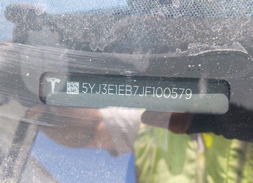 Photo 9 of 2018 Tesla Model 3 LONG RANGE/PERFORMANCE (VIN 5YJ3E1EB7JF100579)