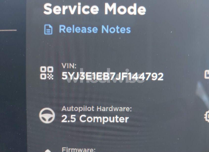 Photo 9 of 2018 Tesla Model 3 LONG RANGE/PERFORMANCE (VIN 5YJ3E1EB7JF144792)