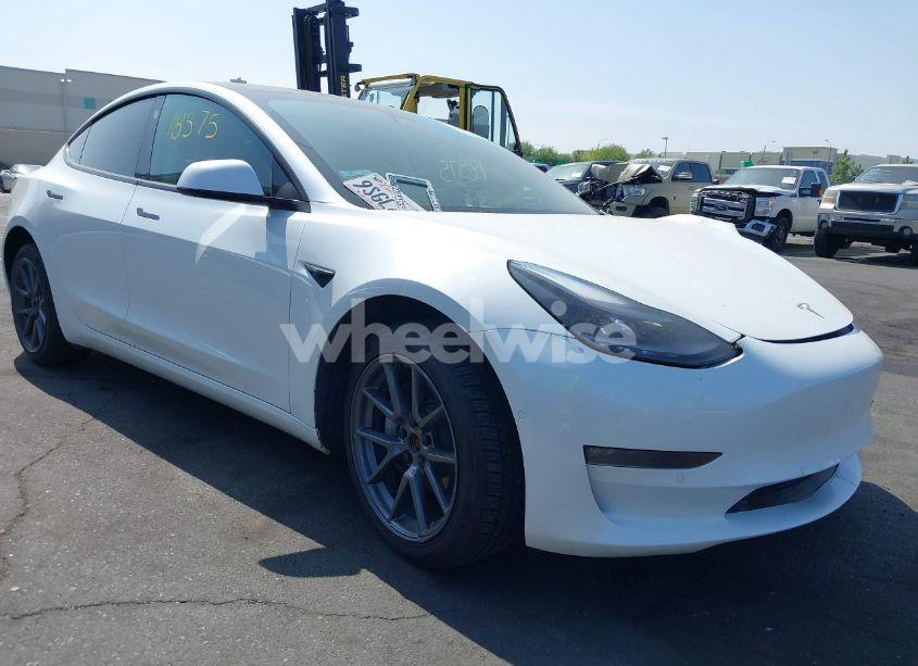 2021 Tesla Model 3 LONG RANGE DUAL MOTOR ALL-WHEEL DRIVE (VIN 5YJ3E1EB7MF072609) main photo