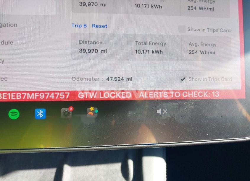 Photo 15 of 2021 Tesla Model 3 LONG RANGE DUAL MOTOR ALL-WHEEL DRIVE (VIN 5YJ3E1EB7MF974757)