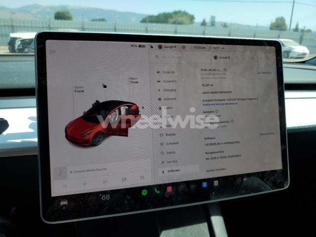 2021 TESLA MODEL 3 N/A (VIN 5YJ3E1EB7MF999819) main photo