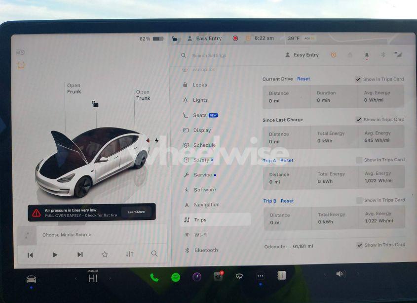 Photo 7 of 2022 Tesla Model 3 LONG RANGE DUAL MOTOR ALL-WHEEL DRIVE (VIN 5YJ3E1EB7NF167026)