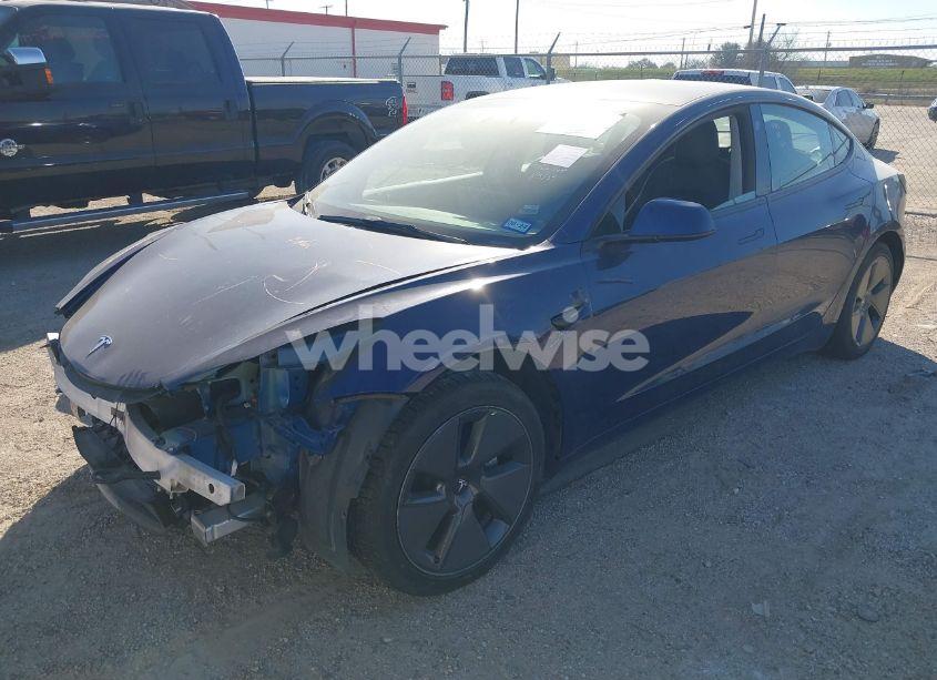 Photo 2 of 2022 Tesla Model 3 LONG RANGE DUAL MOTOR ALL-WHEEL DRIVE (VIN 5YJ3E1EB7NF259544)