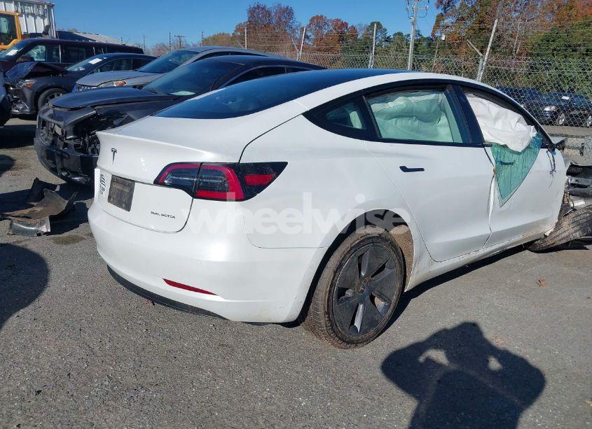 Photo 4 of 2022 Tesla Model 3 LONG RANGE DUAL MOTOR ALL-WHEEL DRIVE (VIN 5YJ3E1EB7NF334002)