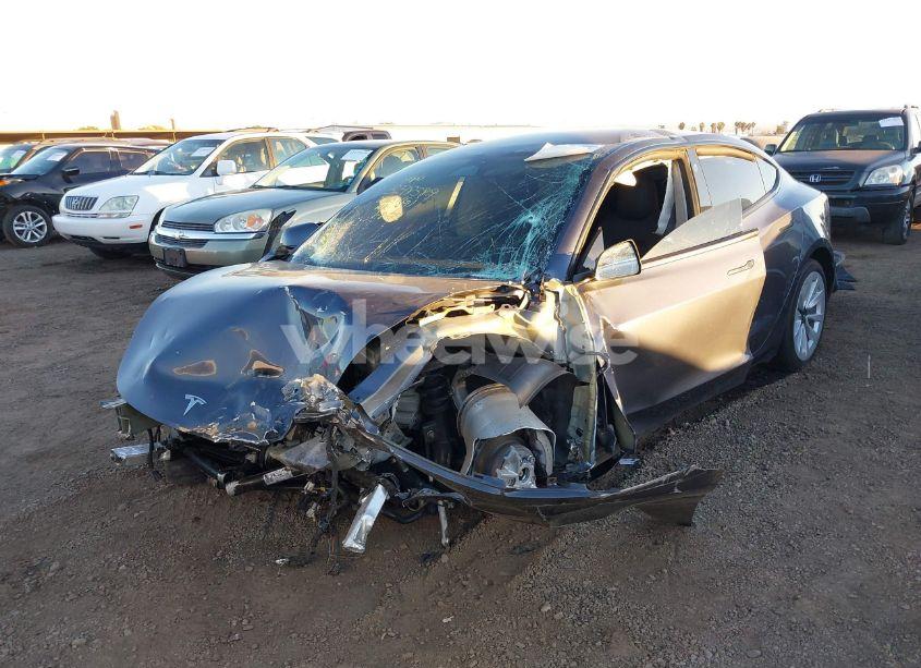 Photo 2 of 2022 Tesla Model 3 LONG RANGE DUAL MOTOR ALL-WHEEL DRIVE (VIN 5YJ3E1EB7NF363497)