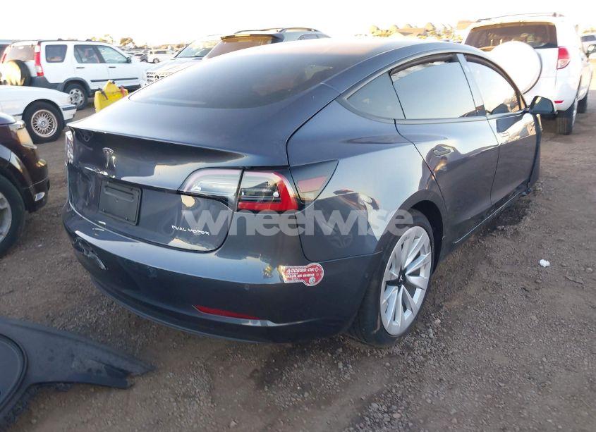 Photo 4 of 2022 Tesla Model 3 LONG RANGE DUAL MOTOR ALL-WHEEL DRIVE (VIN 5YJ3E1EB7NF363497)