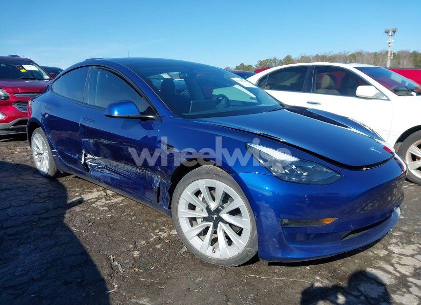 2023 Tesla Model 3 LONG RANGE DUAL MOTOR ALL-WHEEL DRIVE (VIN 5YJ3E1EB7PF615638) main photo