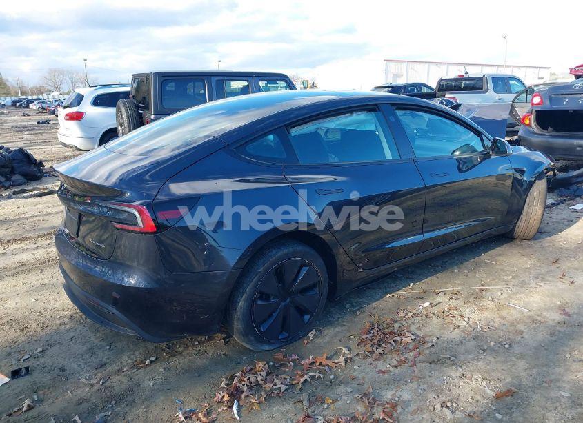 Photo 4 of 2024 Tesla Model 3 LONG RANGE DUAL MOTOR ALL-WHEEL DRIVE (VIN 5YJ3E1EB7RF729836)